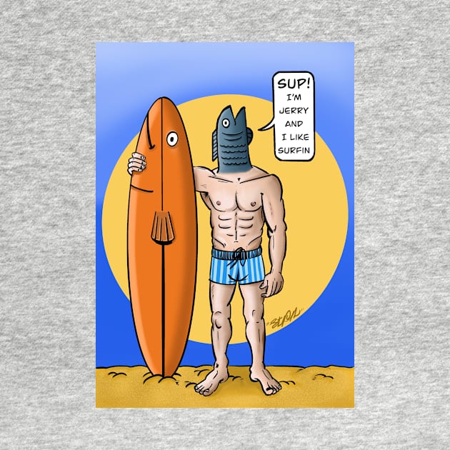 Jerry who likes surfin by madebystfn